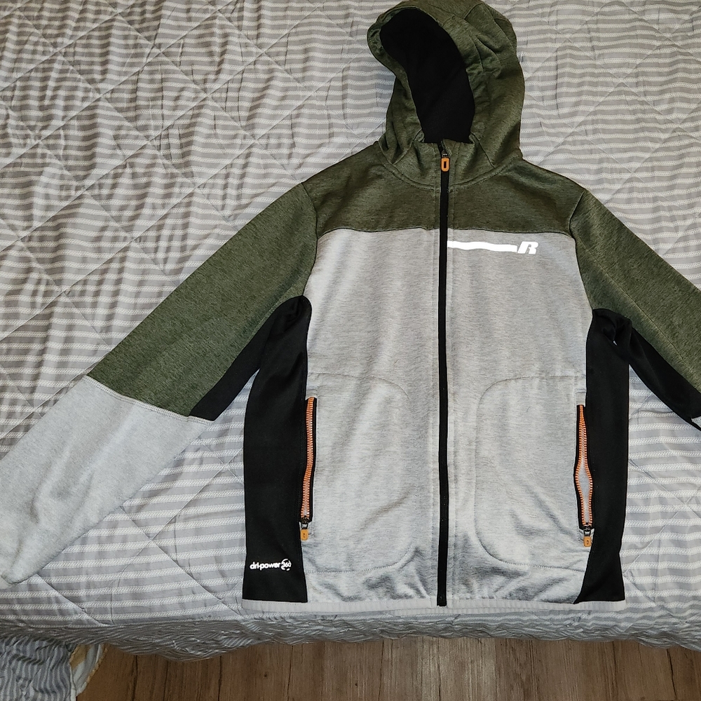 Boys Russell athletic jacket in GUC. Size XL/14-16